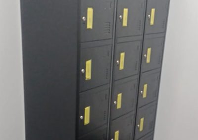 6 Door Locker Black Color (Yun Nam)