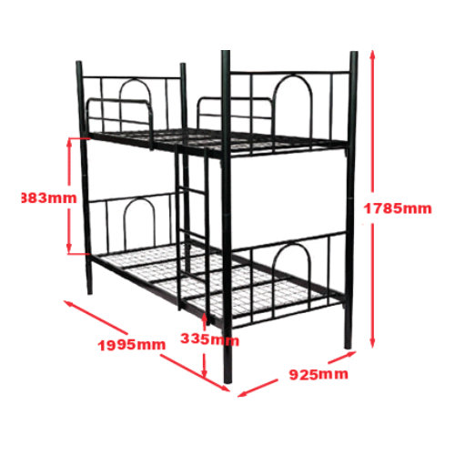 MODEL : 605H (WIRE MESH) DOUBLE DECKER BED FRAME