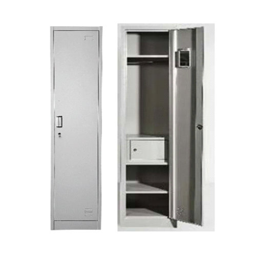 ASL-509 - 1 DOOR LOCKER WITH SWING DOOR LOCKER AND 2 PCS FIXED SHELF