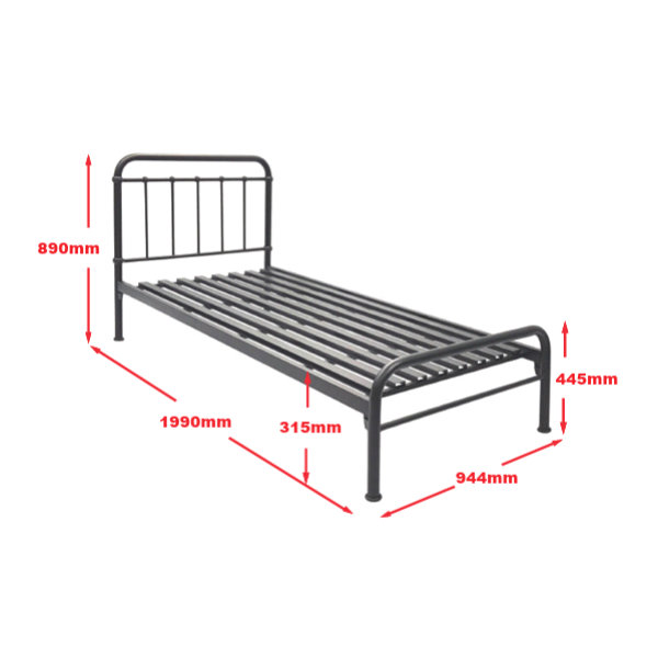 MODEL : 115 SINGLE BED FRAME