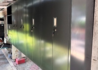 Hanging Swing Door Cupboard with Adjustable Shelves