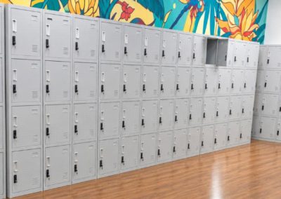 4 Door Metal Locker with 4 Digit Cyber Lock Set (Alfa Tech – Woodlands)