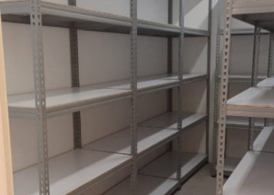 Racking with Fibreboard (Tanglin Shopping Centre)