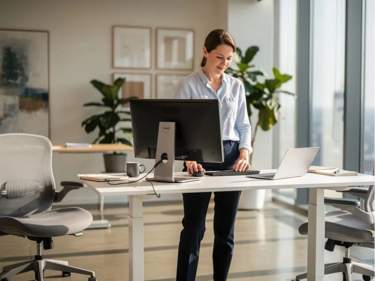 working great with the right office furniture